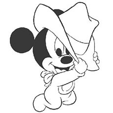 Top free printable mickey mouse coloring pages online
