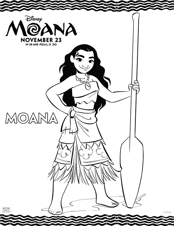 Free printables disney moana coloring pages â magic filled memories