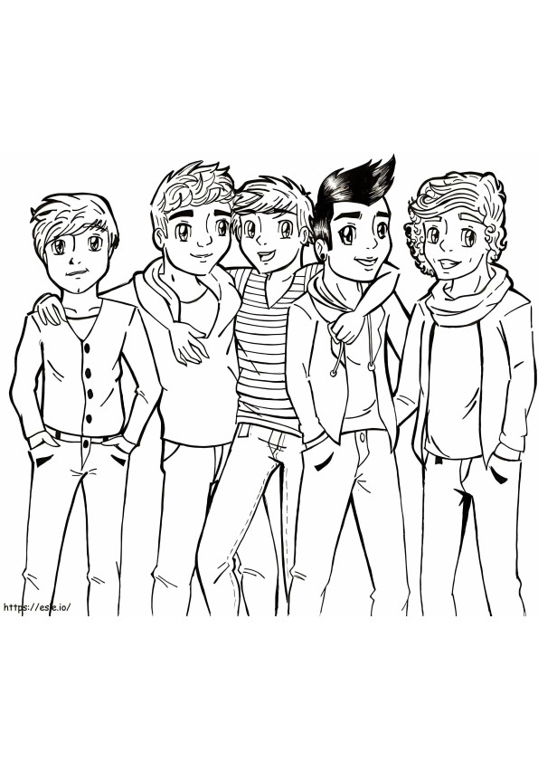 Pop singers coloring pages