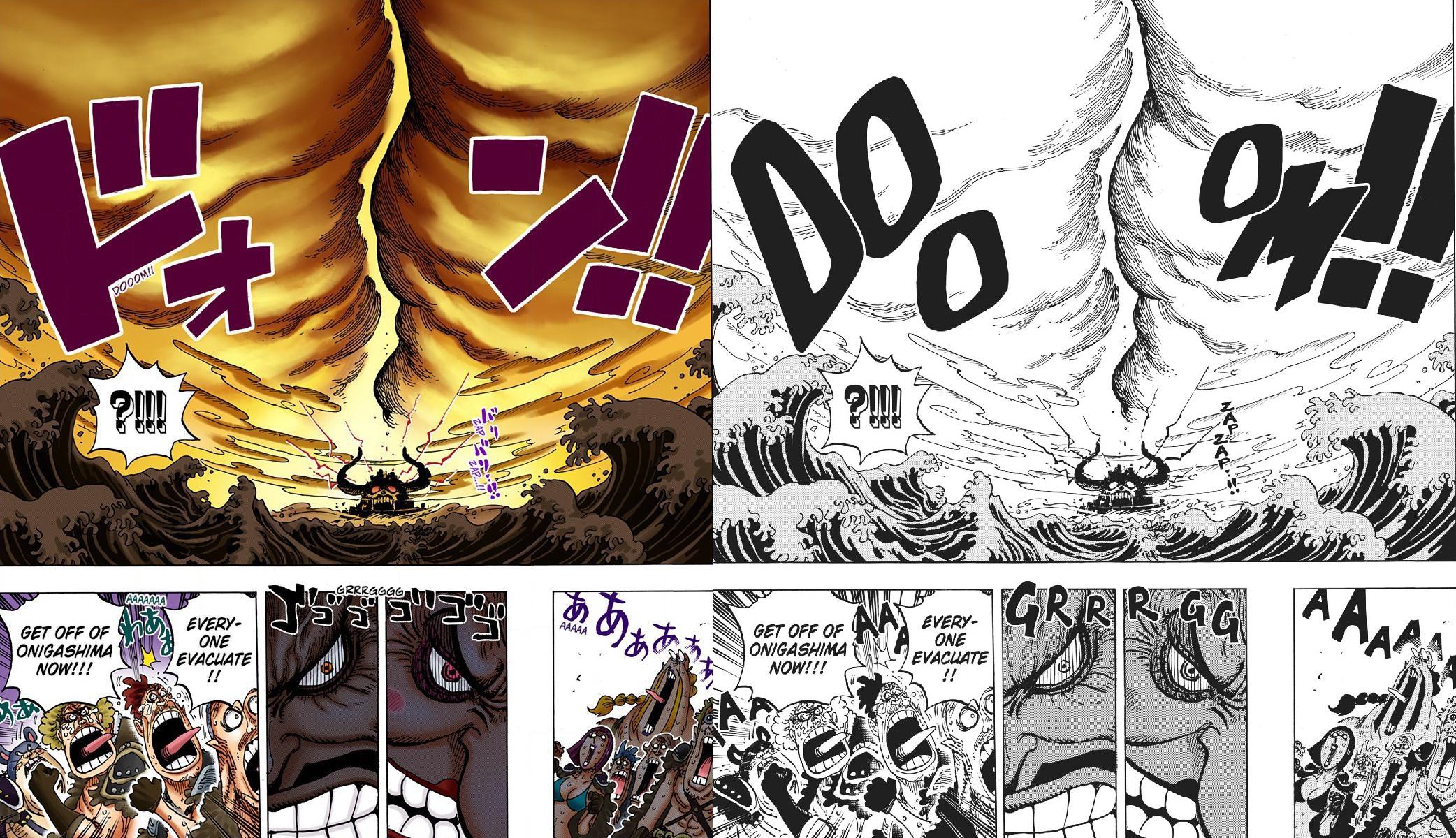 The officially colored one piece manga is a great way to read the series and i dont see people talk about it enough ronepiece