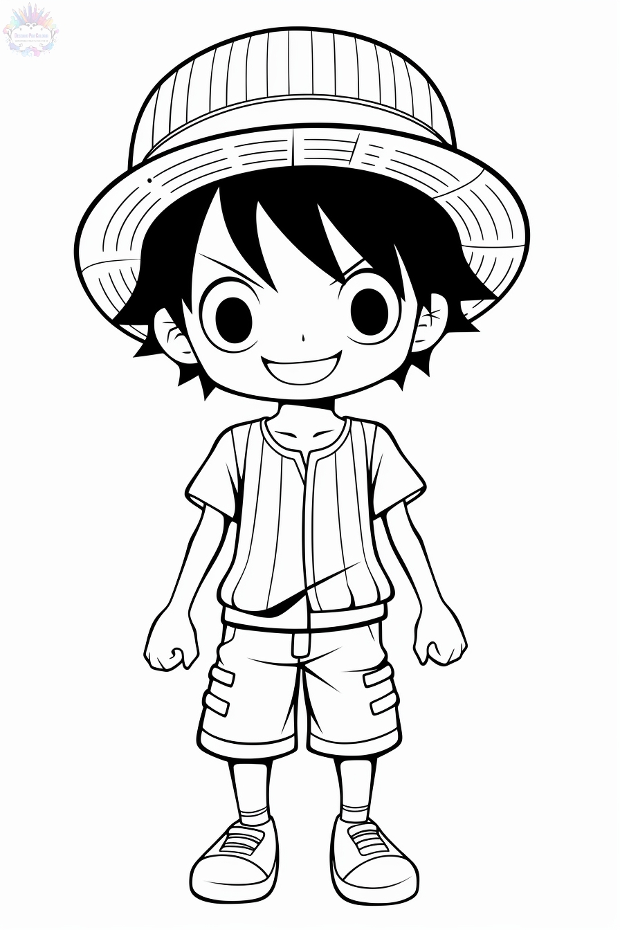 One piece coloring pages