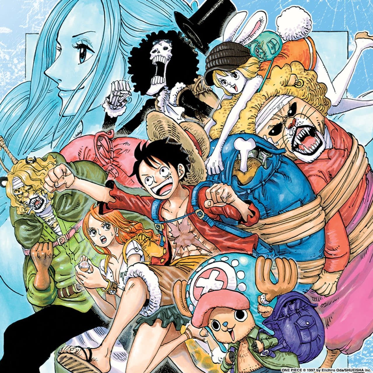 One piece viz media celebrates th chapter with free chapters