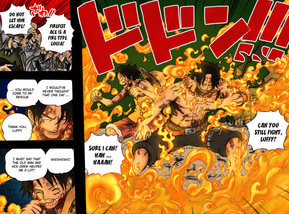 I recently finished reading the manga and decided to color one of my favorite pages ronepiece