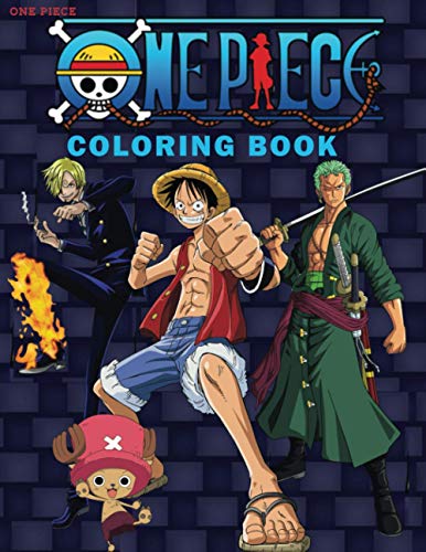 One piece coloring book unique and cool collection of one piece anime characters coloring pages fan art illustrations large size coloring pages by towdisketchart publishing