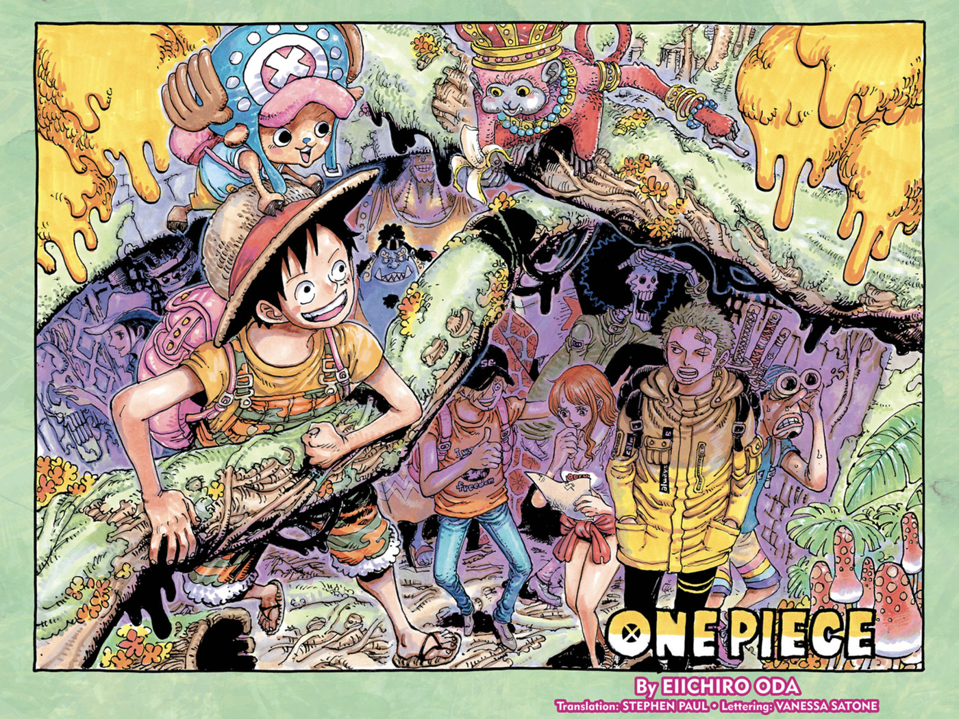 The one piece manga is great but it has never been so exhausting