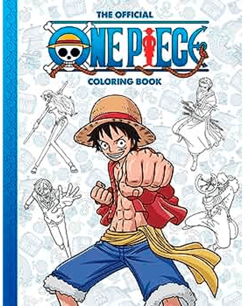 The official one piece coloring book ed em inglãªs