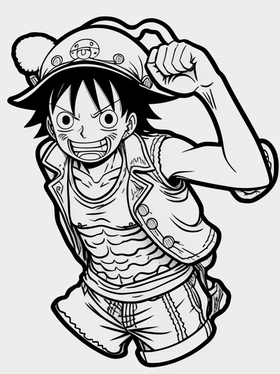 Anime tattoo ruffy one piece ruf
