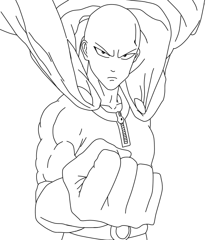 Saitamaone punch man squidart