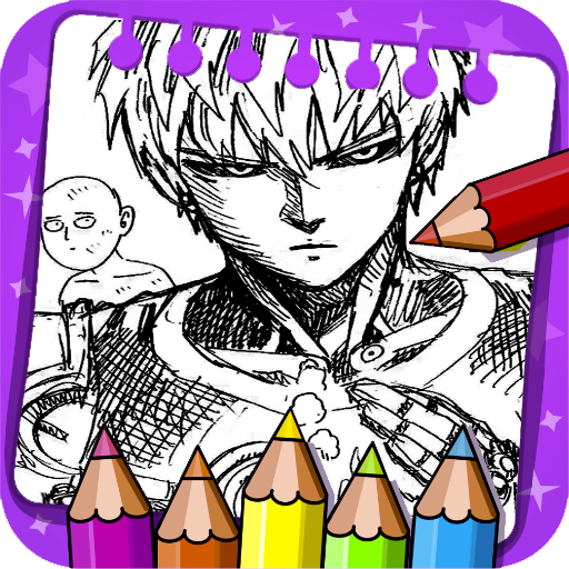 One punch man coloring book app trends one punch man coloring book revenue downloads and ratings statistics