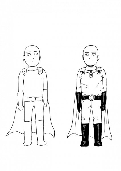 One punch man image by one mangaka