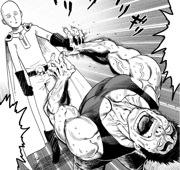 Coloring page one punch man