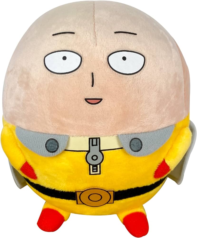 One punch man saitama ball plush anime multi