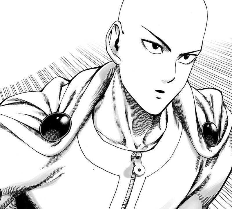 One punch man coloring pages