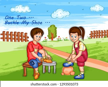 One two buckle my shoe images stock photos d objects vectors