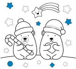 Free christmas coloring pages for kids