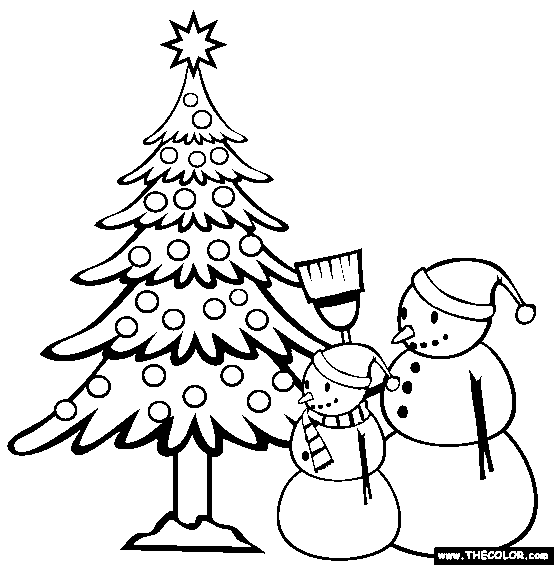 Christas online coloring pages
