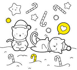 Free christmas coloring pages for kids