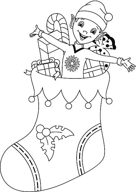 Christmas coloring stock photos pictures royalty