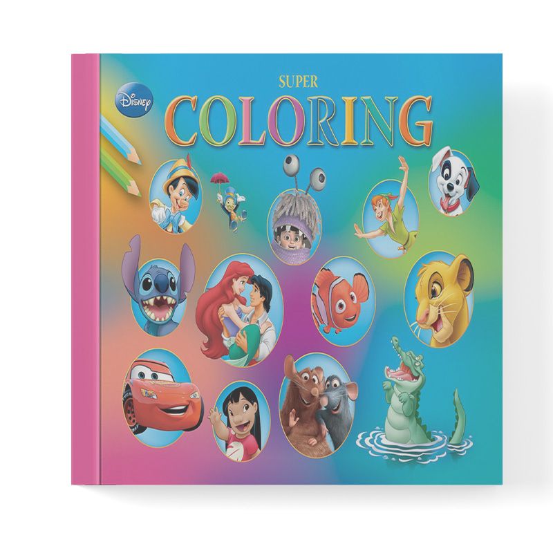 Disney super coloring book books novels online ypt