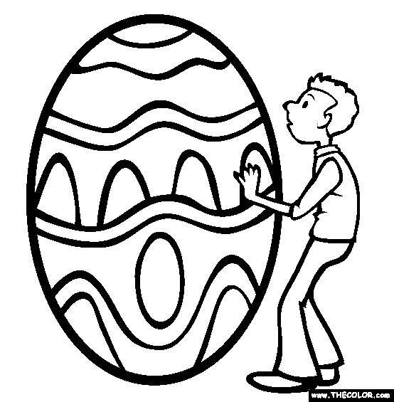 Easter online coloring pages