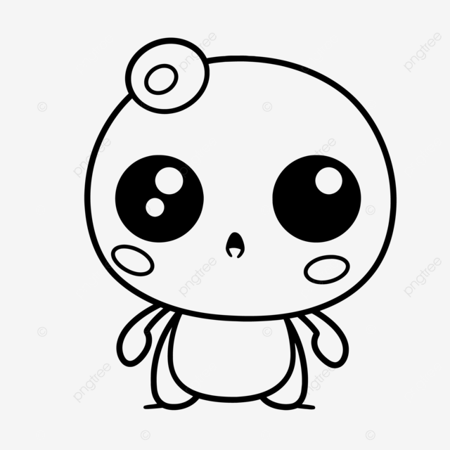 Cute cute monster animal free coloring pages page for kids coloring pages online outline sketch drawing vector monster drawing animal drawing wing drawing png and vector with transparent background for free download