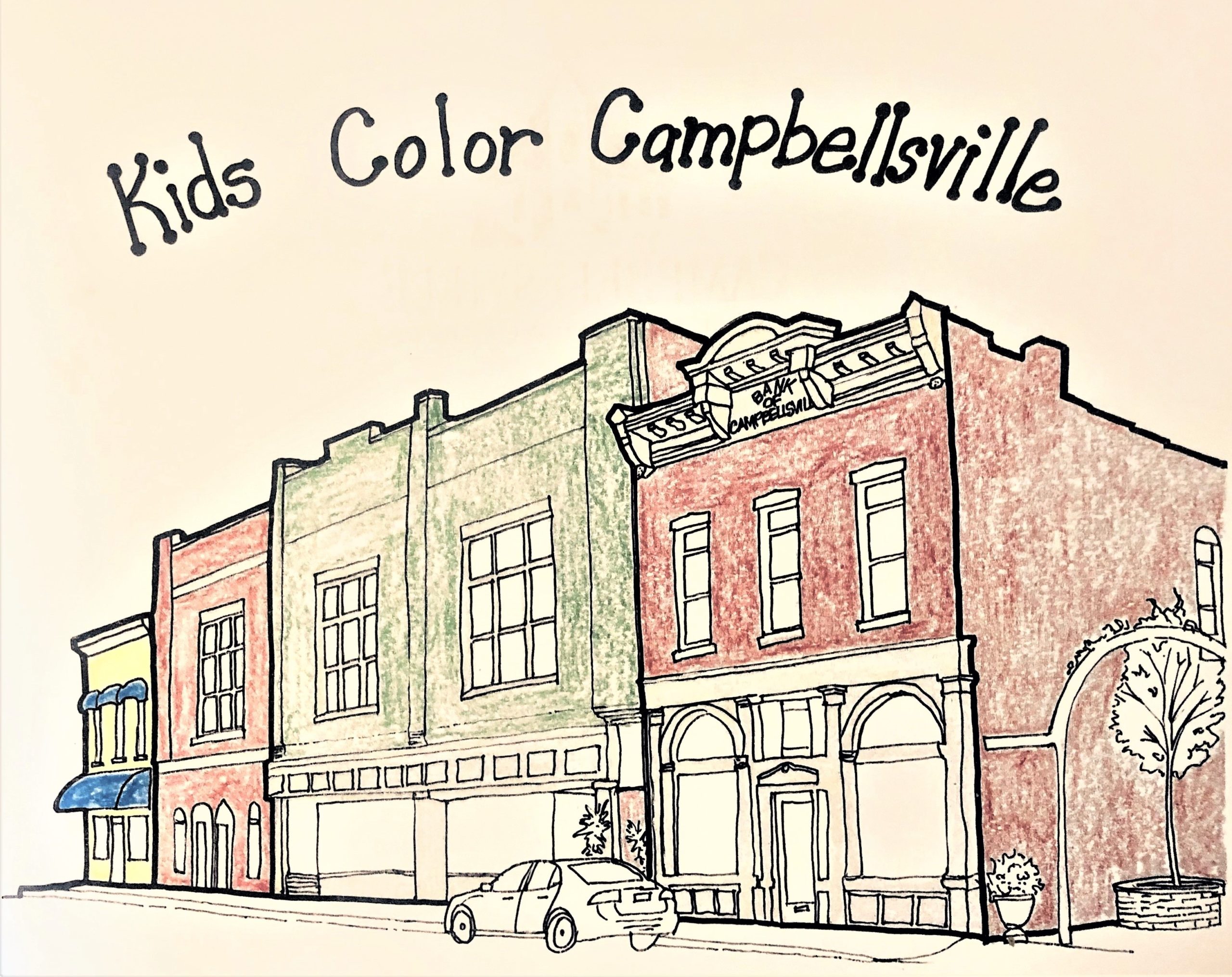 Kids color campbellsvilleâ coloring pages available online â campbellsville main street