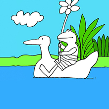 Coloring frog online games