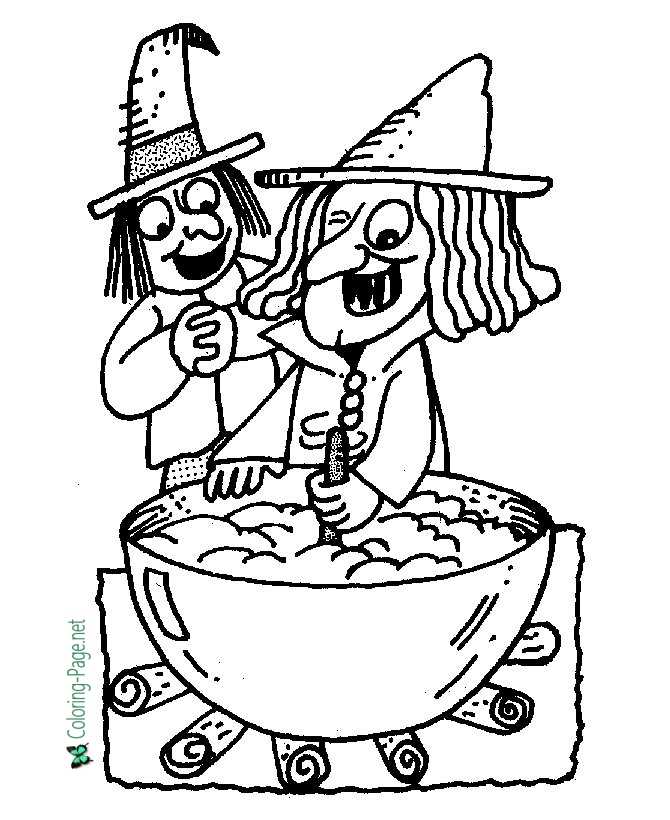 Halloween coloring pages