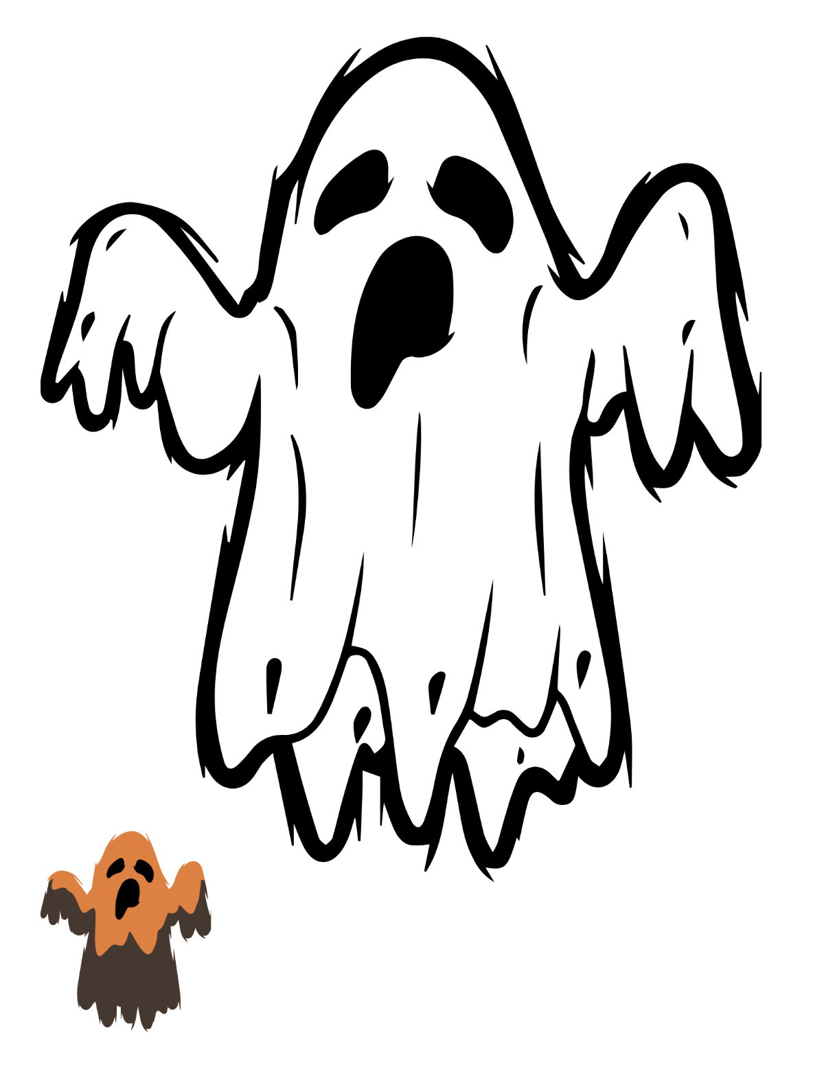 Free halloween coloring page s examples