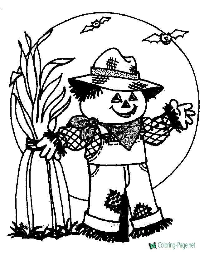 Halloween coloring pages