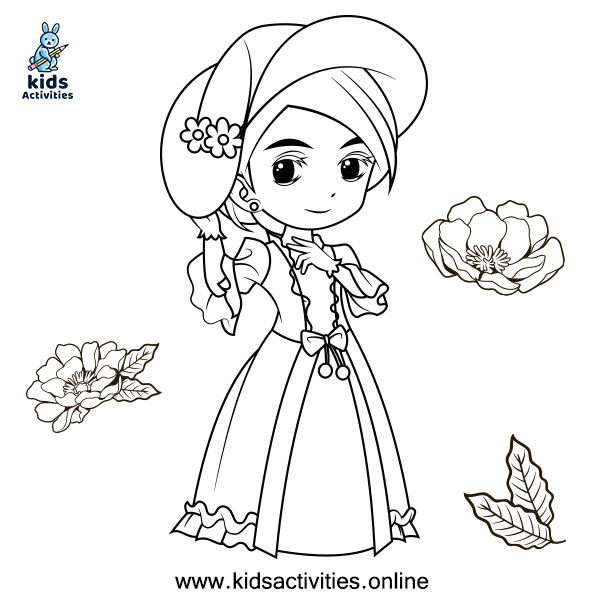 Free printable coloring pages for girls â kids activities