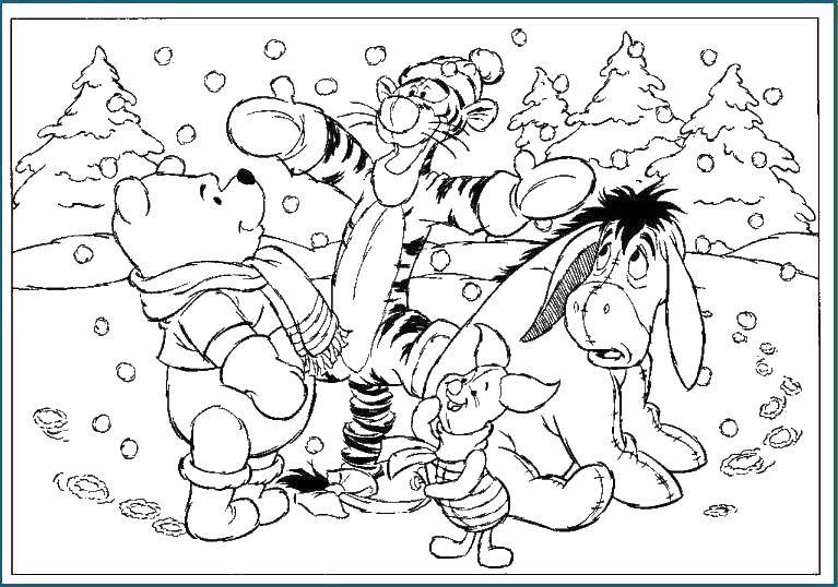 Online coloring pages coloring page the joy of winter coloring pages winter download print coloring page