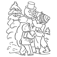 Top free printable winter coloring pages online