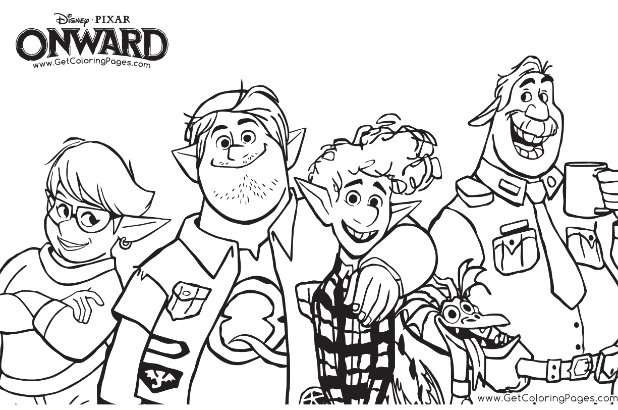 Onward coloring pages printable for free download