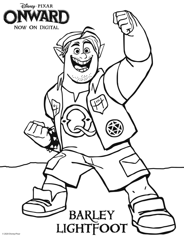 Onward coloring pages