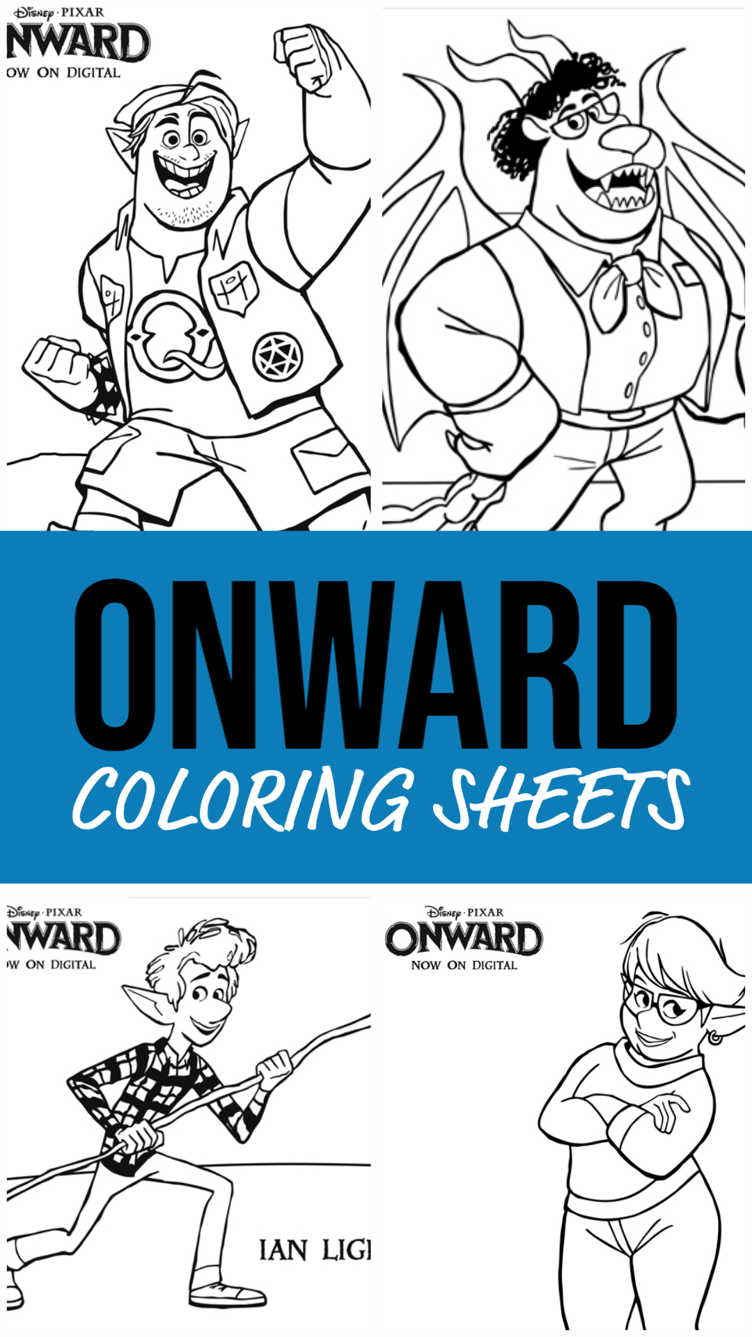 Onward coloring pages