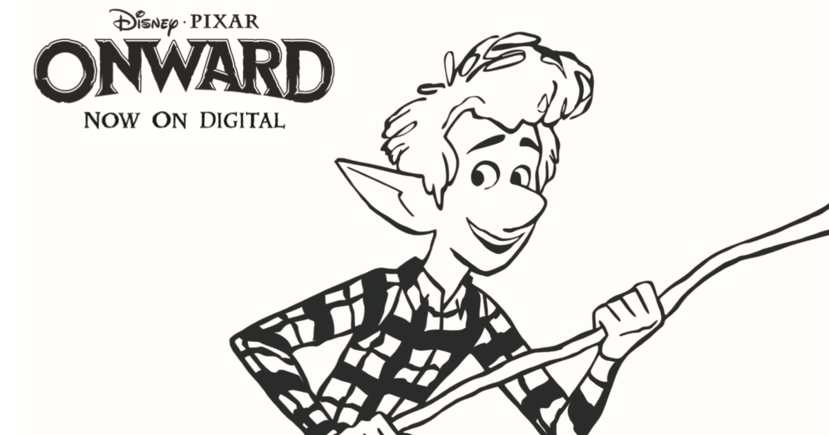 Printable onward ian lightfoot coloring page