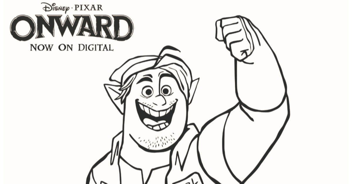 Onward barley lightfoot coloring page