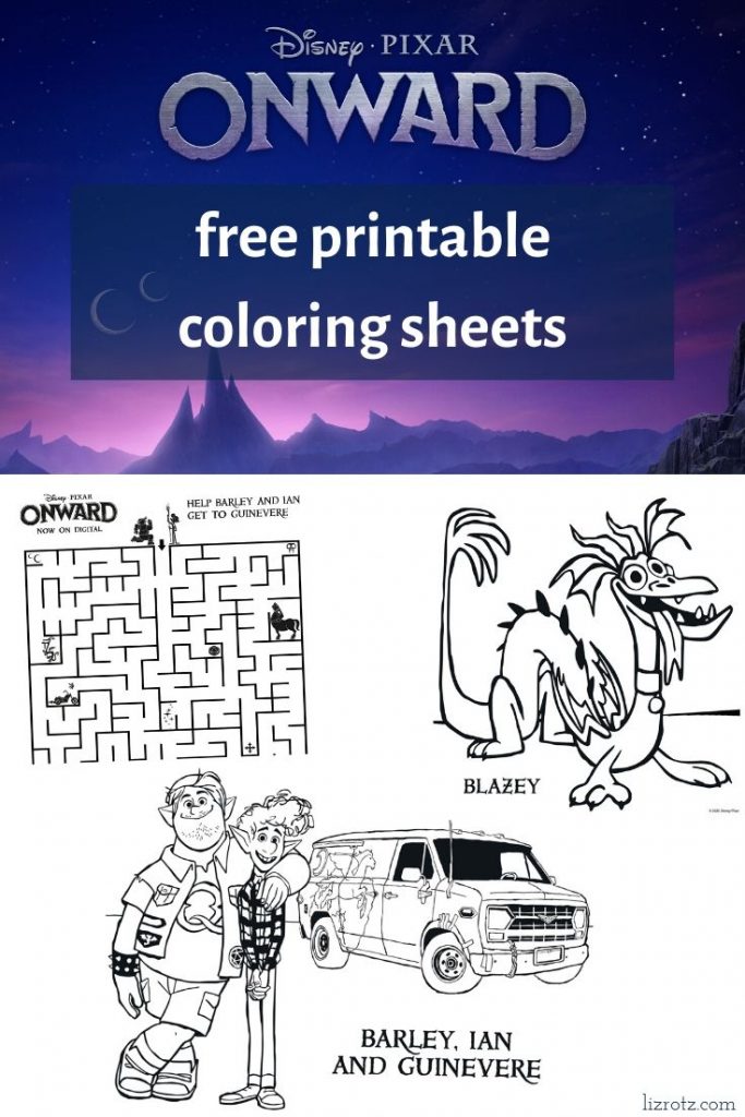 Onward printable coloring sheets