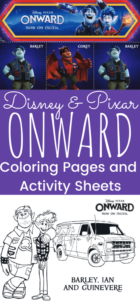 Free onward coloring pages and activity sheets