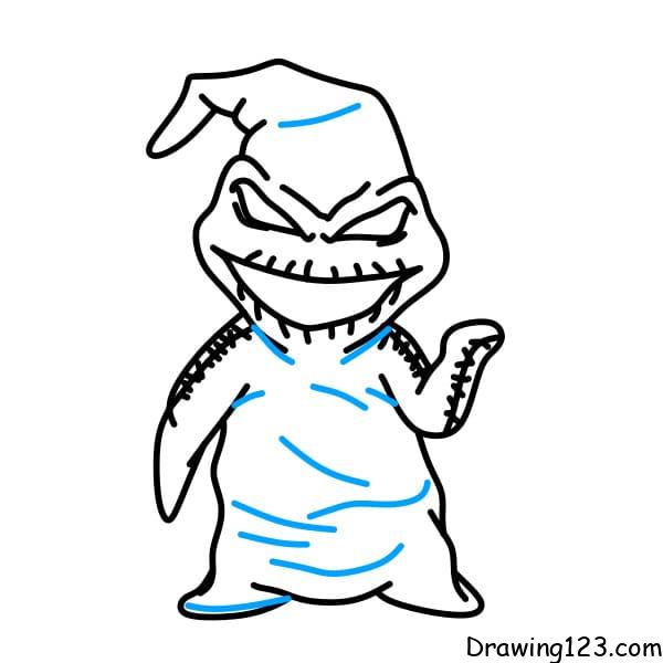 Oogie boogie drawing tutorial
