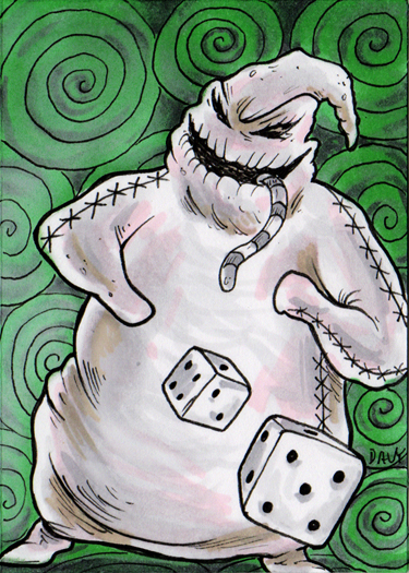 Inktober day â oogie boogie â charmys army â the ic strip