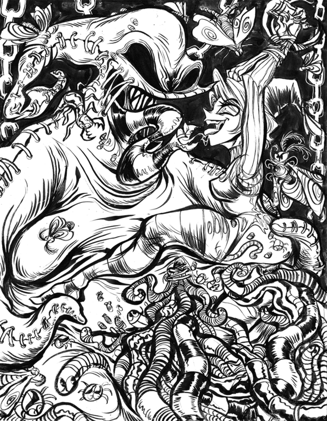 Scumsuck nsfw oogie boogie commission