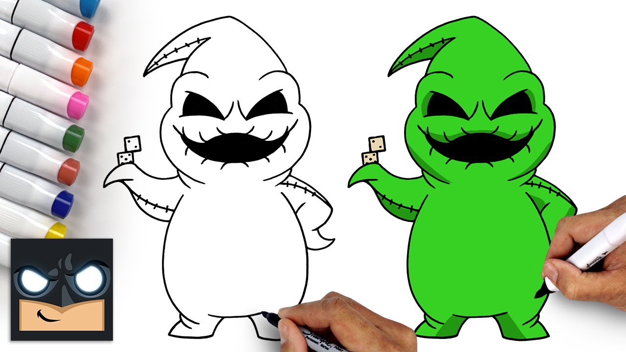 How to draw oogie boogie a nightare before christas
