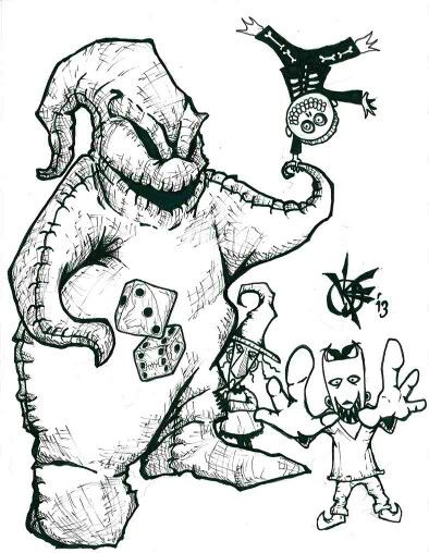 Oggie boogie oogie boogie coloring pages trippy painting