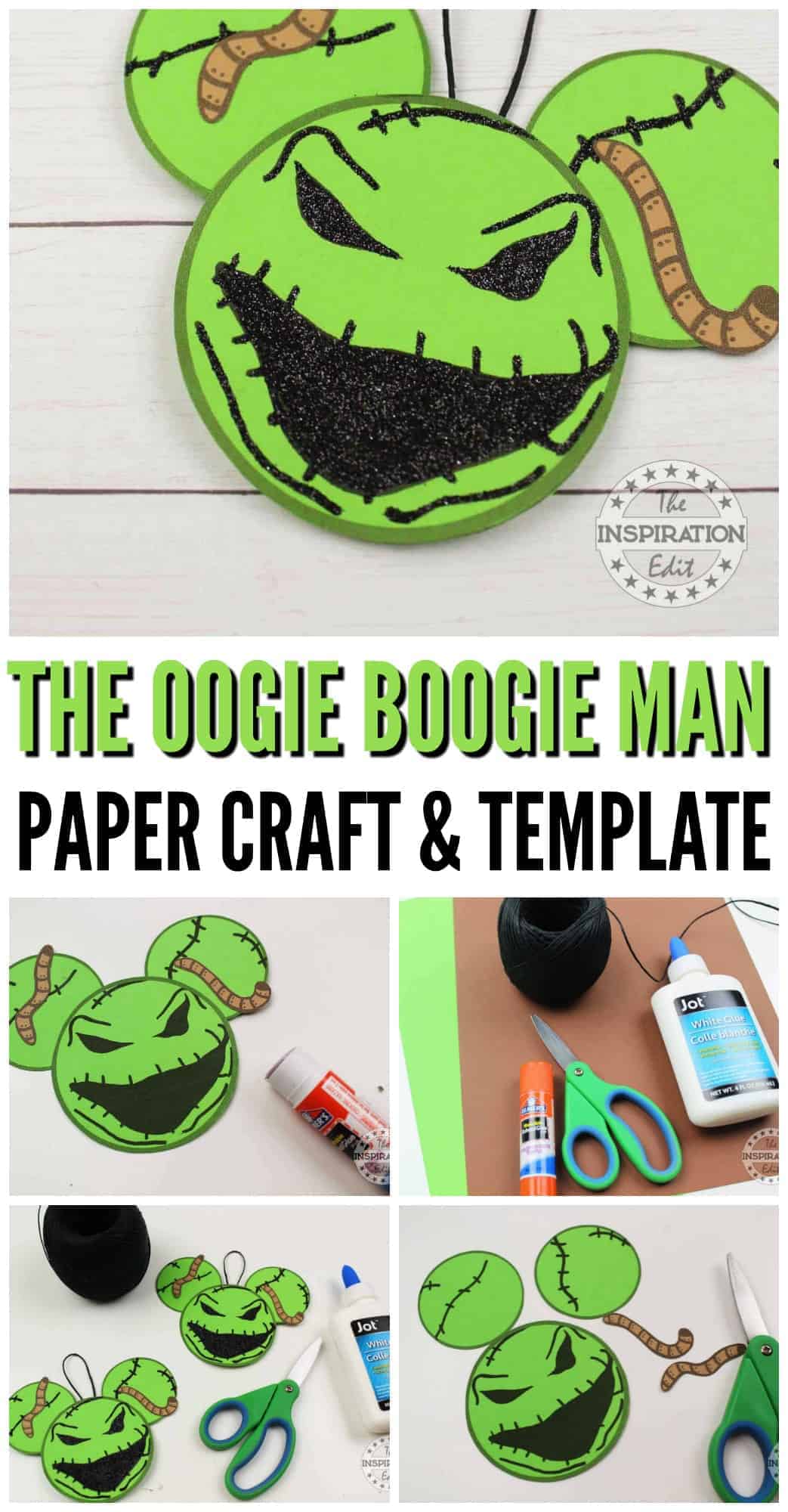Oogie boogie man christmas decoration