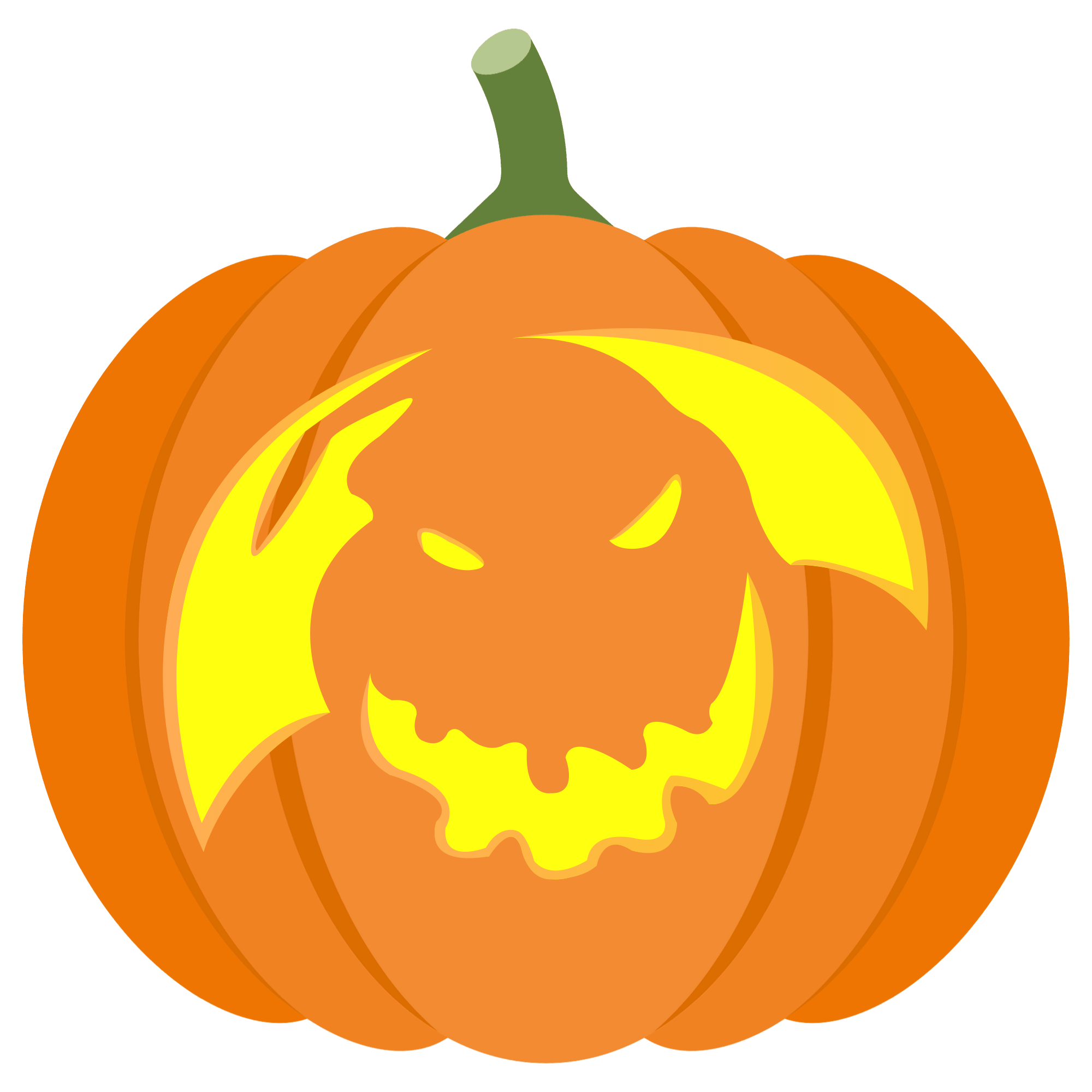 Big oogie boogie from nightmare before christmas pumpkin stencil free printable papercraft templates