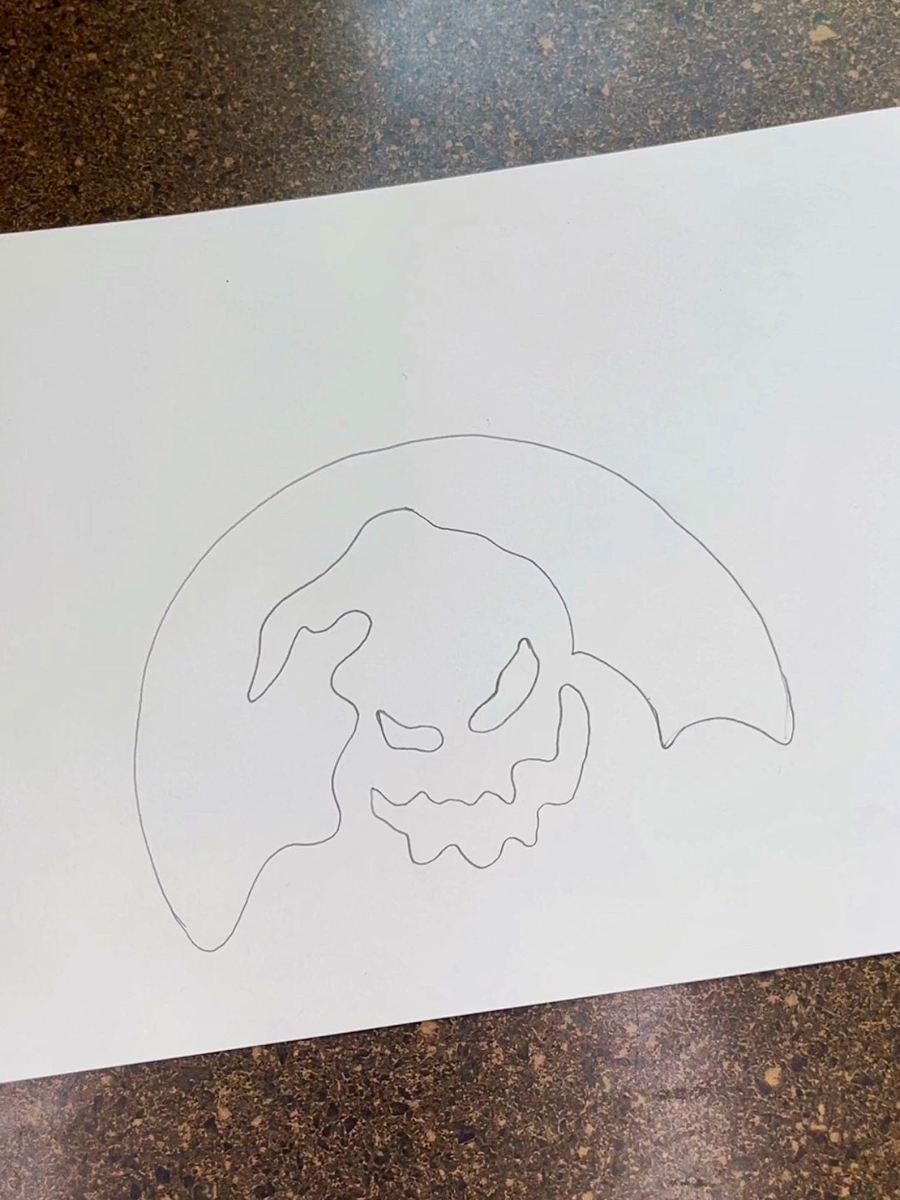 Diy oogie boogie puzzle