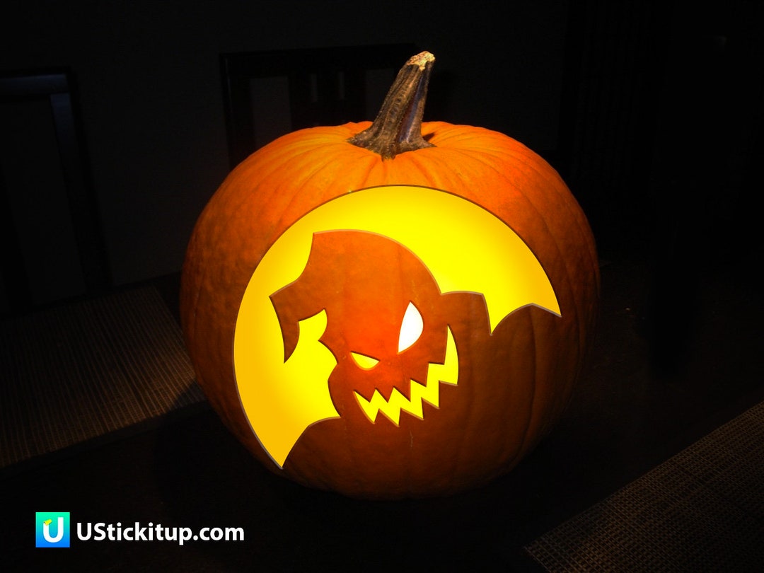 Oogie boogie pumpkin stencils