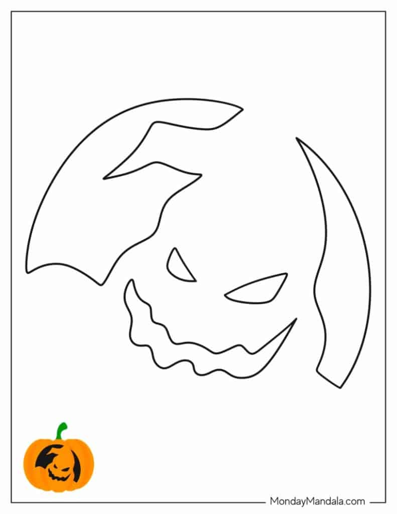 Pumpkin carving stencils free pdf printables